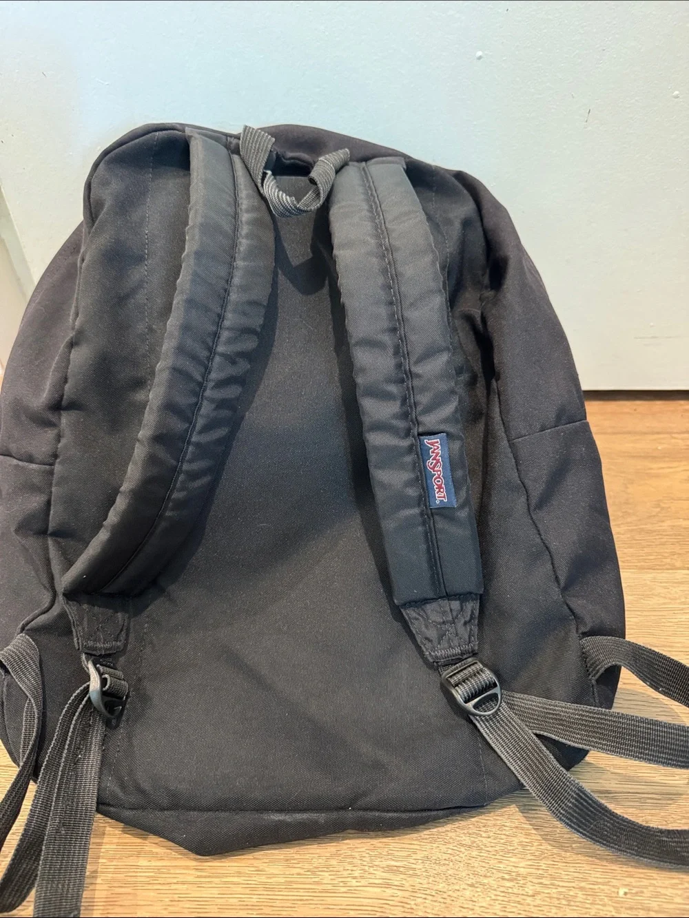 Jansport Black Classic Backpack with Front Pocket